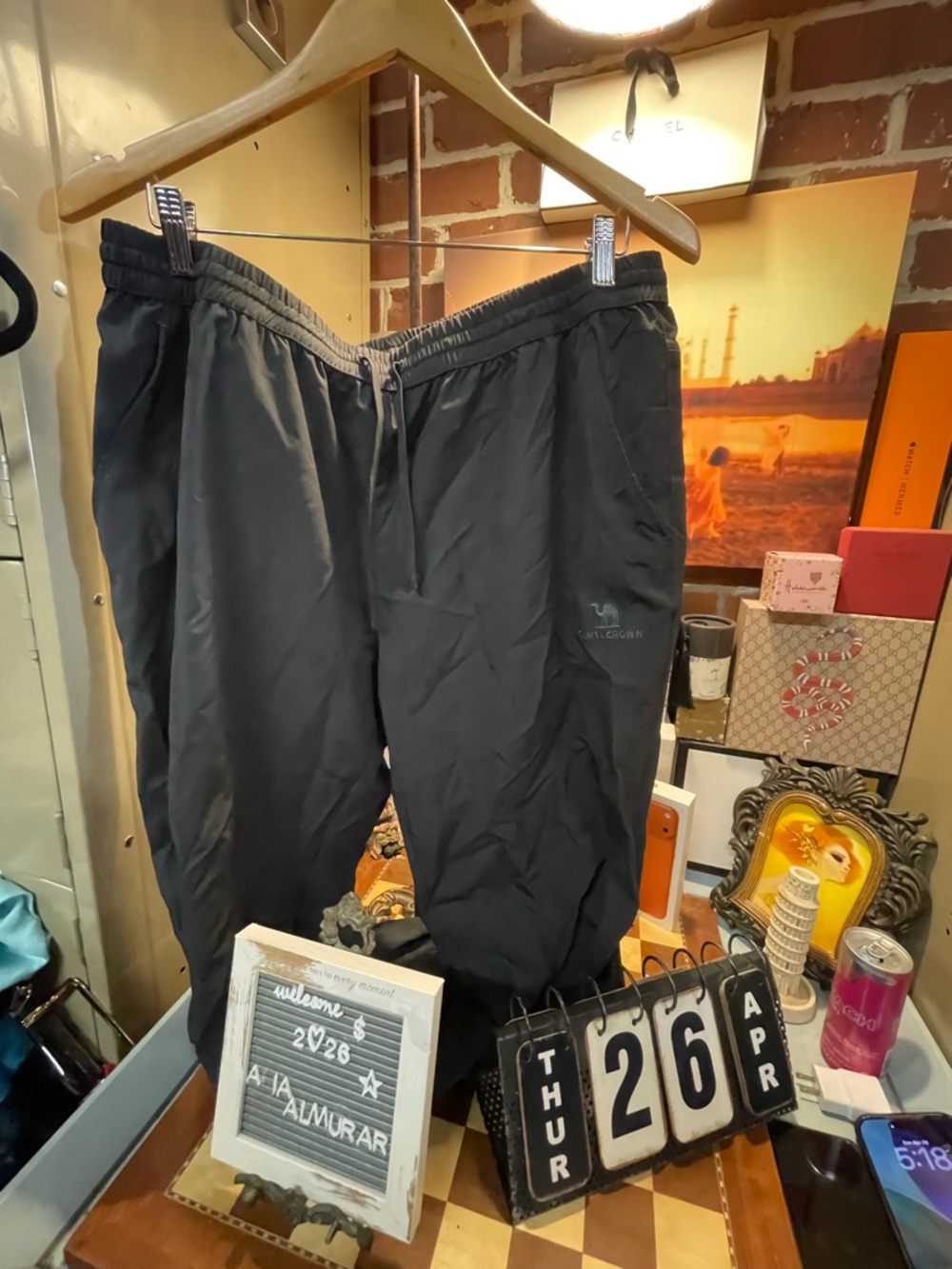 Camel crown Men's ENFO-DWR Softshell Pants